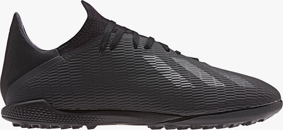 adidas X 19.3 Turf Voetbalschoenen Heren - Black/Black/Black - Maat 44 |  bol.com