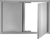 Bol.com Kast Deur - BBQ Ingang - 2 Deurs - RVS Design aanbieding