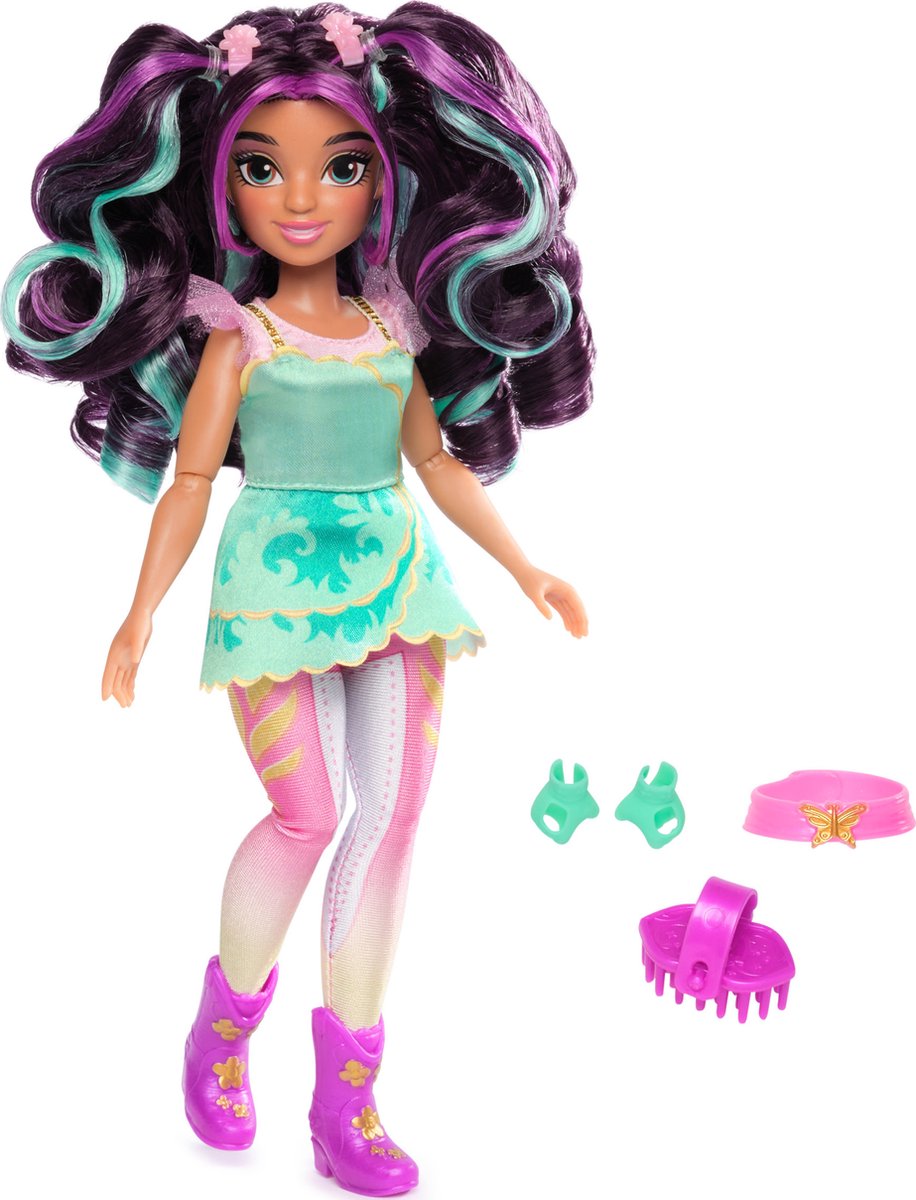 Unicorn Academy - Pop Ava - met 7 modeaccessoires en borstel — afbeelding 8