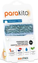 Para'kito - Anti-muggen armband - Volwassenen - Jungle Camouflage - Oplaadbaar - Hervulbaar