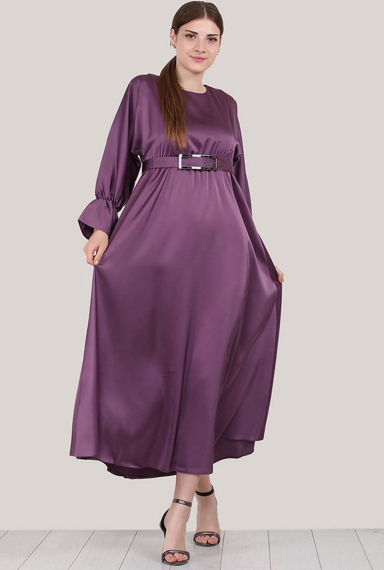 MODABOUT Lange jurk Abaya Hijab-jurk Dames - NELB0007D7291MOR