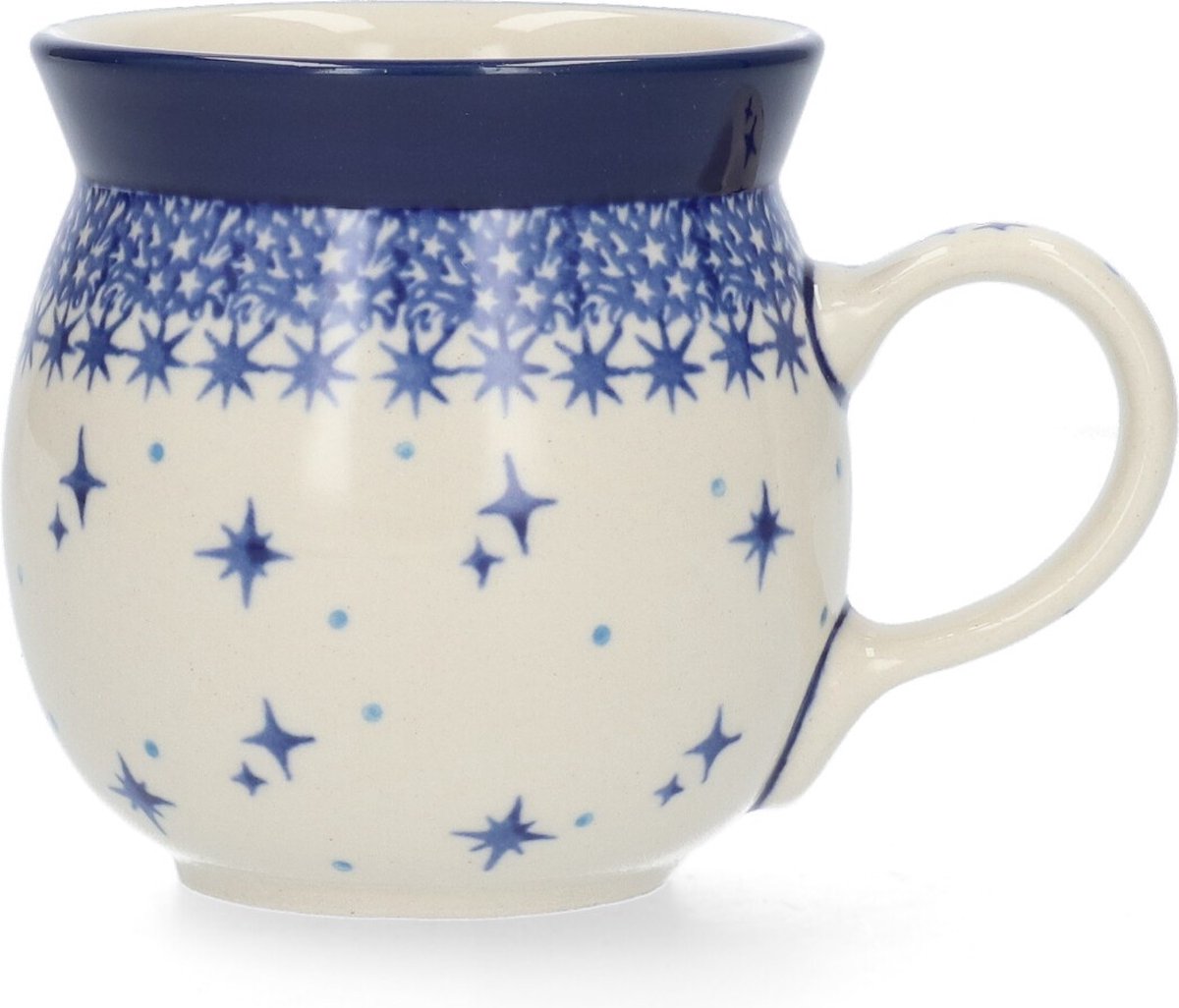 Bunzlau Castle Boeren Mok 240 ml Twinkle Stars Handgemaakt Koffie beker kop