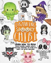 How to Draw Books - Drawing Spooky Chibi