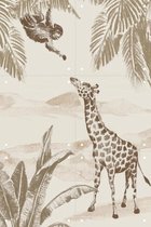 IXXI Vintage Jungle - Wanddecoratie - Kinderen - 40 x 60 cm