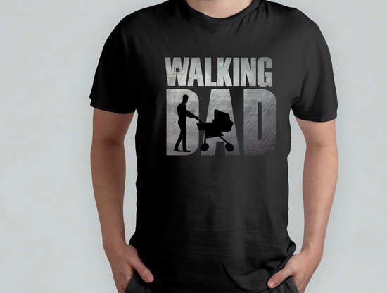The Walking Dad - T Shirt - cadeau - gift - vader - dad - beste vader ter wereld - verjaardag - unisex - vaderdag - best dad in the world - father - liefde - cute