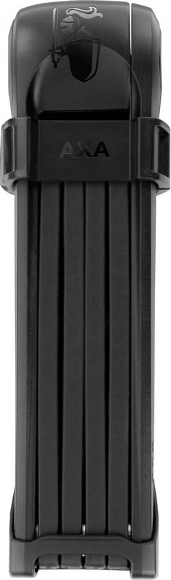 AXA Fold Vouwslot - Fietsslot - Voor elk type Fiets - Met Houder - 100 Zwart |