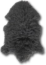 Tibetan Curl Sheepskin dark grey