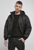 Urban Classics Bomber jacket -6XL- Hooded MA1 Zwart