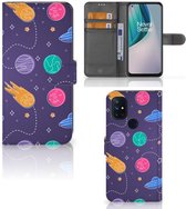 Smartphone Hoesje OnePlus Nord N10 Flip Case Portemonnee Space