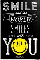 Poster Smiley - world smiles with you