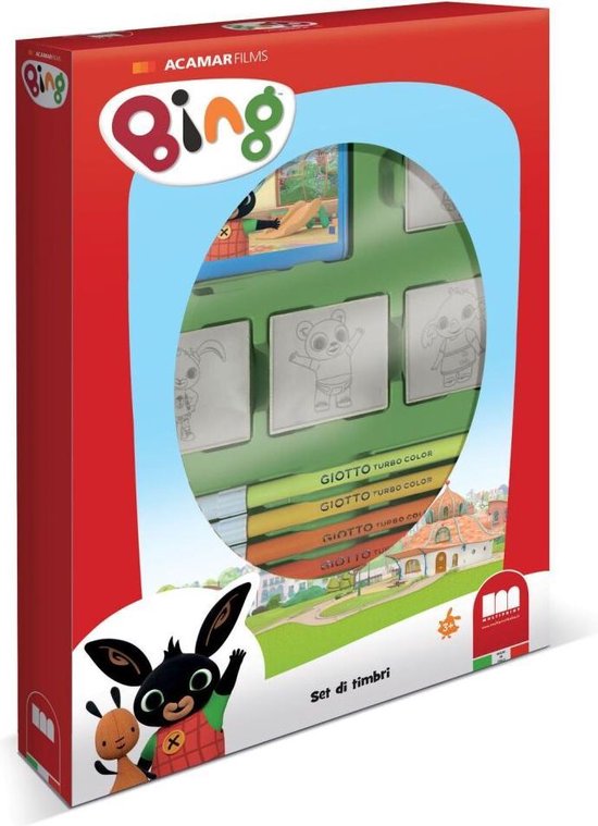 Afbeelding van het spel Bing Stempeldoos - Speelgoed - Stempel Sets