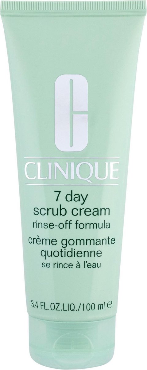 Clinique 7 Day Scrub Cream Rinse-Off Formula Gezichtsreiniger - 100 ml