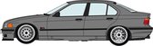 Hasegawa - 1/24 Bmw 320i Mit Spoiler (5/21) * - HAS620491