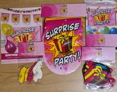Feest Versiering - Decoratie - Surprise Party Pakket - Roze