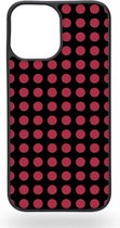 Red polka dots Telefoonhoesje - Apple iPhone 12 Pro Max