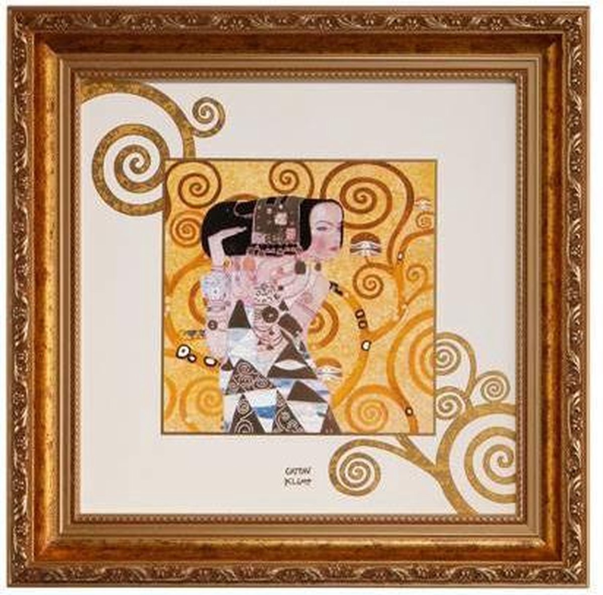 Goebel® - Muurschildering Gustav Klimt - "De verwachting"