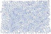Rocailles, afm 15/0 mm, d: 1,7 mm, lichtblauw, 25gr, gatgrootte 0,5-0,8 mm
