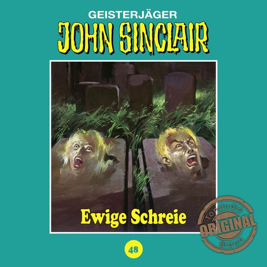 John Sinclair, Tonstudio Braun, Folge 48: Ewige Schreie - cover