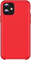 Voor iPhone 11 TOTUDESIGN vloeibare siliconen valbestendige beschermhoes (rood)