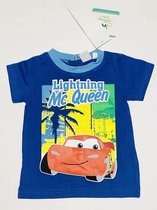 Disney Cars t-shirt - donkerblauw - maat 80 (18 maanden)