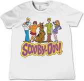 ScoobyDoo Kinder Tshirt -S- Team Wit