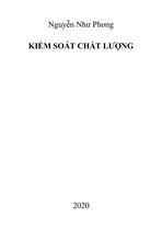 Kiểm Soát Chất Lượng