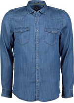 Dstrezzed Overhemd - Slim Fit - Blauw - XXL