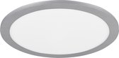 LED Plafondlamp WiZ - Smart LED - Nitron Alineon - Slimme LED - Dimbaar - Aanpasbare Kleur - 15W - Mat Titaan - Rond