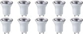 SAMSUNG - LED Spot 10 Pack - Vorin Kolva - GU10 Fitting - 2W - Warm Wit 3000K - Mat Wit - Kunststof