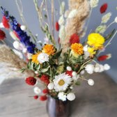 Droogbloemen Boeket Multi zonder Vaas | Belle