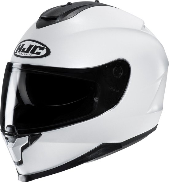 WESTT Torque Klaphelm – Integraalhelm, Wit, Opvouwbaar, Met Zonneklep – ECE 22.05 – Maat L (59-60 Cm)