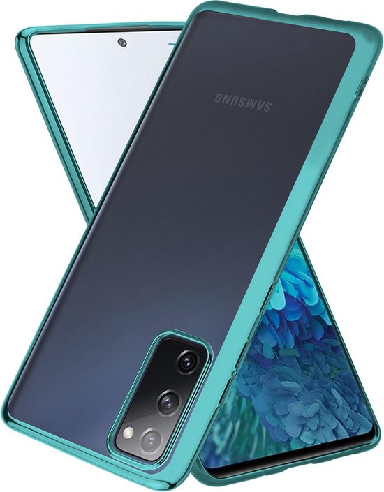 ShieldCase Samsung Galaxy S20 FE metallic Bumper case groen