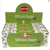 Hem White Sage Masala Incense 15 Grams