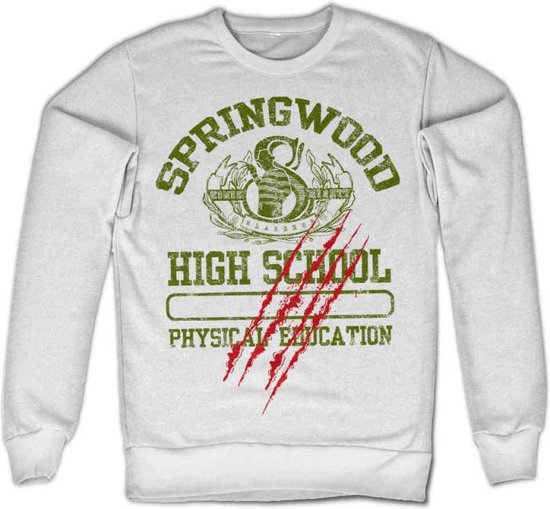 A Nightmare On Elm Street Sweater/trui Springwood High School Wit