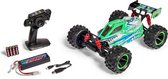 Carson Modellsport X10 Monster Warrior XL 2.0 Brushed 1:10 RC auto Elektro Buggy 4WD 100% RTR 2,4 GHz Incl. accu, oplad