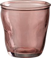 J-Line Drinkglas Onregelmatig Glas Zalm