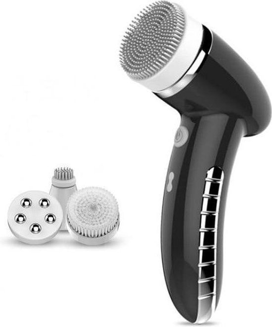 Brosse Nettoyante Visage Silicone à Vibrations Soniques - Rechargeable USB - Neuf