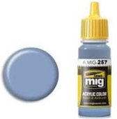 Mig - Azure Blue (17 Ml) - MIG0257 - modelbouwsets, hobbybouwspeelgoed voor kinderen, modelverf en accessoires