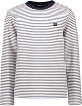 Seven-One-Seven Jongens sweaters Seven-One-Seven Timmy roundneck sweater stripes Campanula 98/104