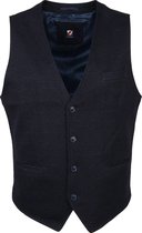 Suitable Gilet Kris Dessin Navy - maat 50