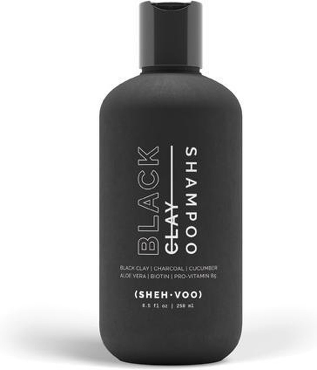 Shehvoo Black Clay Shampoo 250 ml.
