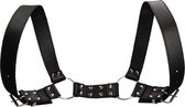 Holster Harness - Premium Leather - Black - One Size - Bondage Toys