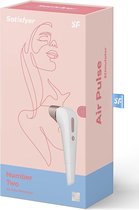 Number 2 Air Pulse Stimulator - White/Rose Gold - Clitoral Stimulators