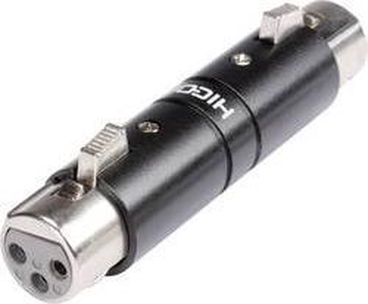 Hicon HI-X3X3-FF XLR-adapter XLR-bus - XLR-bus Inhoud: 1 stuk(s)