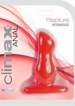 Climax Anal Rapture Intermediate - Red - Butt Plugs & Anal Dildos - Valentine & Love Gifts