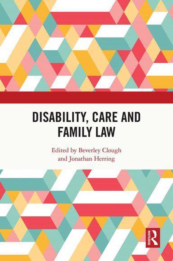 Disability, Care and Family Law - cover