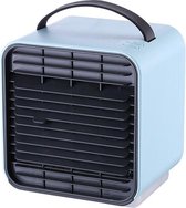 Mini draagbare huishoudelijke USB anion koeling airconditioning ventilator luchtkoeler (blauw)