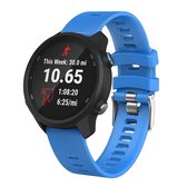 Smart Watch siliconen polsband horlogeband voor Garmin Forerunner 245 (hemelsblauw)