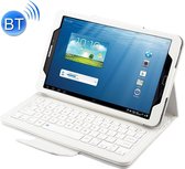 2-in-1 voor Galaxy Tab A 7.0 (2016) T280 / T285 Scheidbare Litchi Texture Horizontale Flip Leather Case + Bluetooth-toetsenbord met houder (wit)