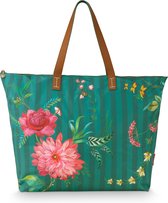 Pip Studio - Schoudertas Dames - Groen - Fleur Grandeur
